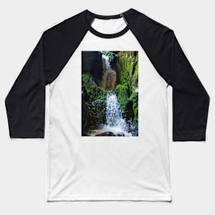 Underground river and waterfall in Romania Baseball T-Shirt